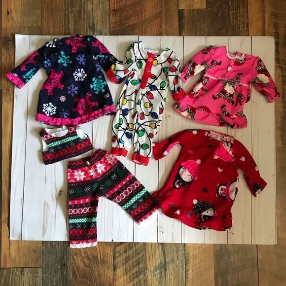 Doll clothes pajamas gowns undranded 18” doll - Picture 1 of 6